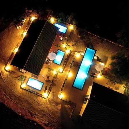 Throisma Studios With Private Pool & Parking Asos Luaran gambar