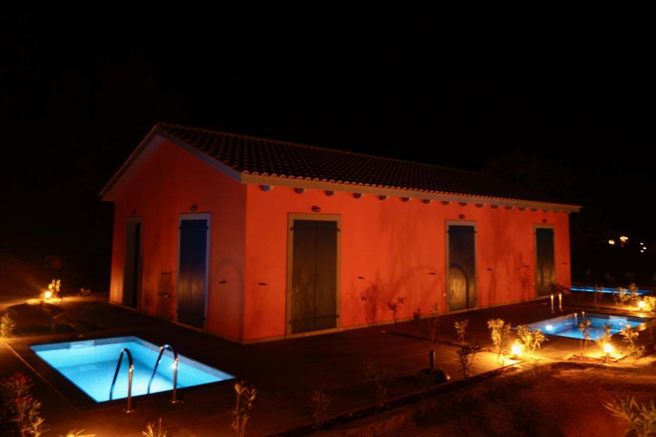 Throisma Studios With Private Pool & Parking Asos Luaran gambar